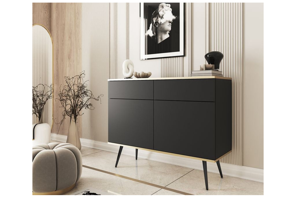 Komoda ORO KSZ107 czarna