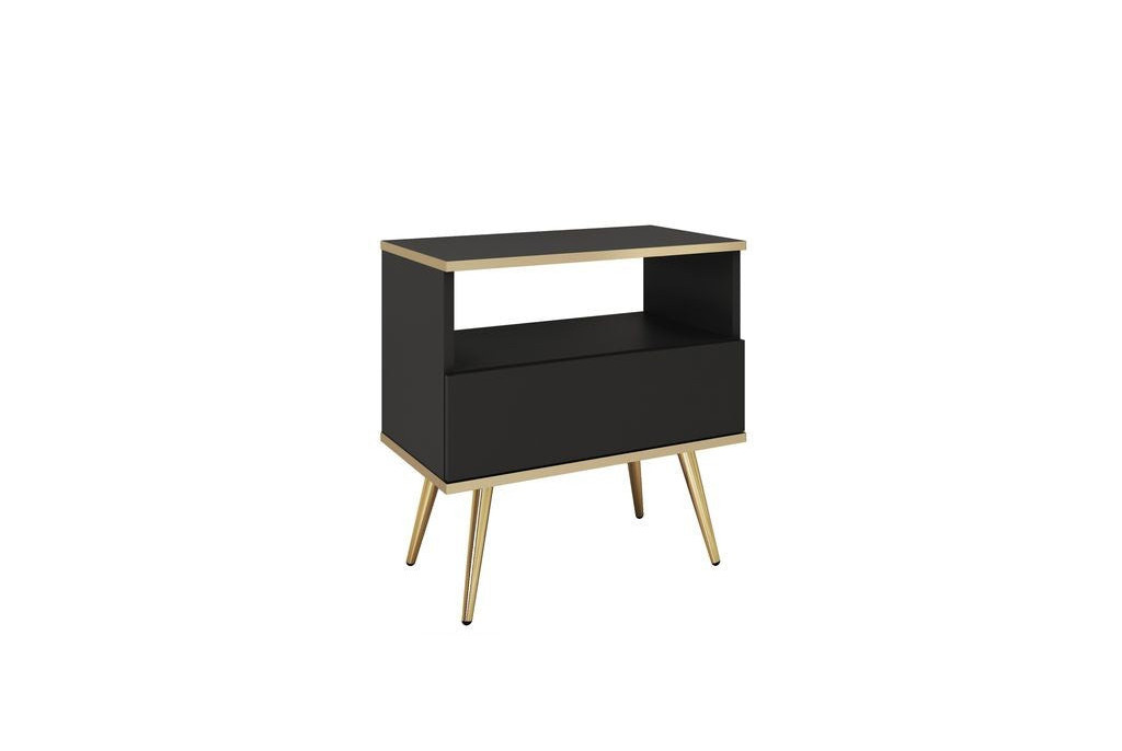 Stolik nocny ORO S54 czarny
