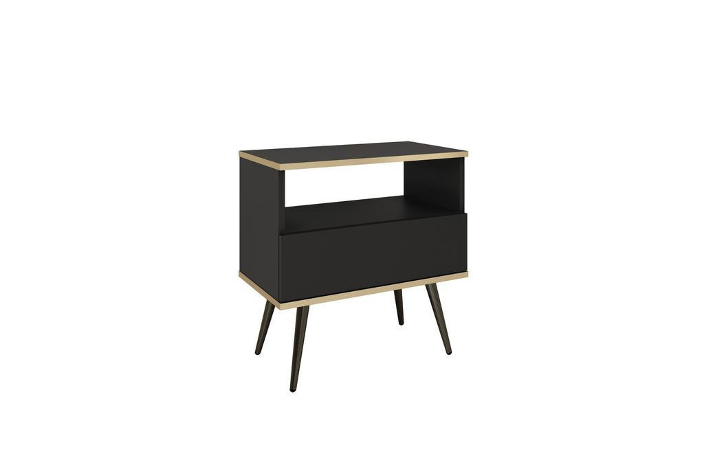Stolik nocny ORO S54 czarny