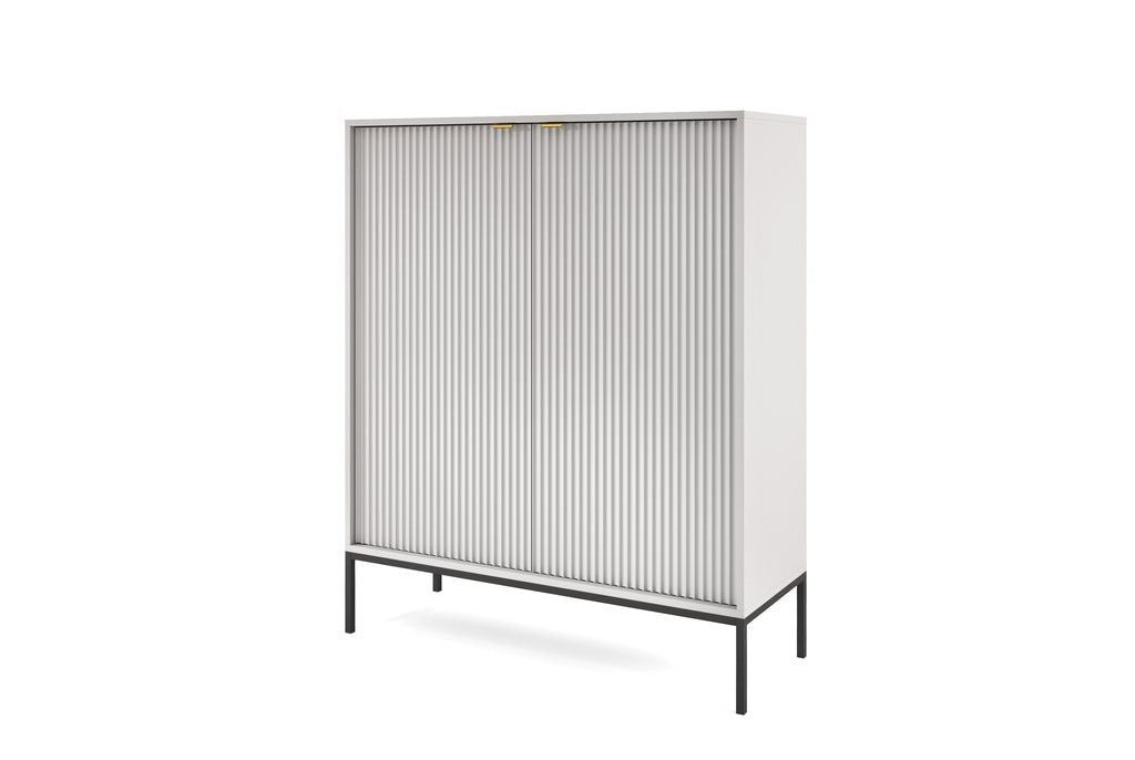 Meble systemowe NOVA szary/czarny - zestaw 2