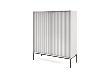 Meble systemowe NOVA szary/czarny - zestaw 2