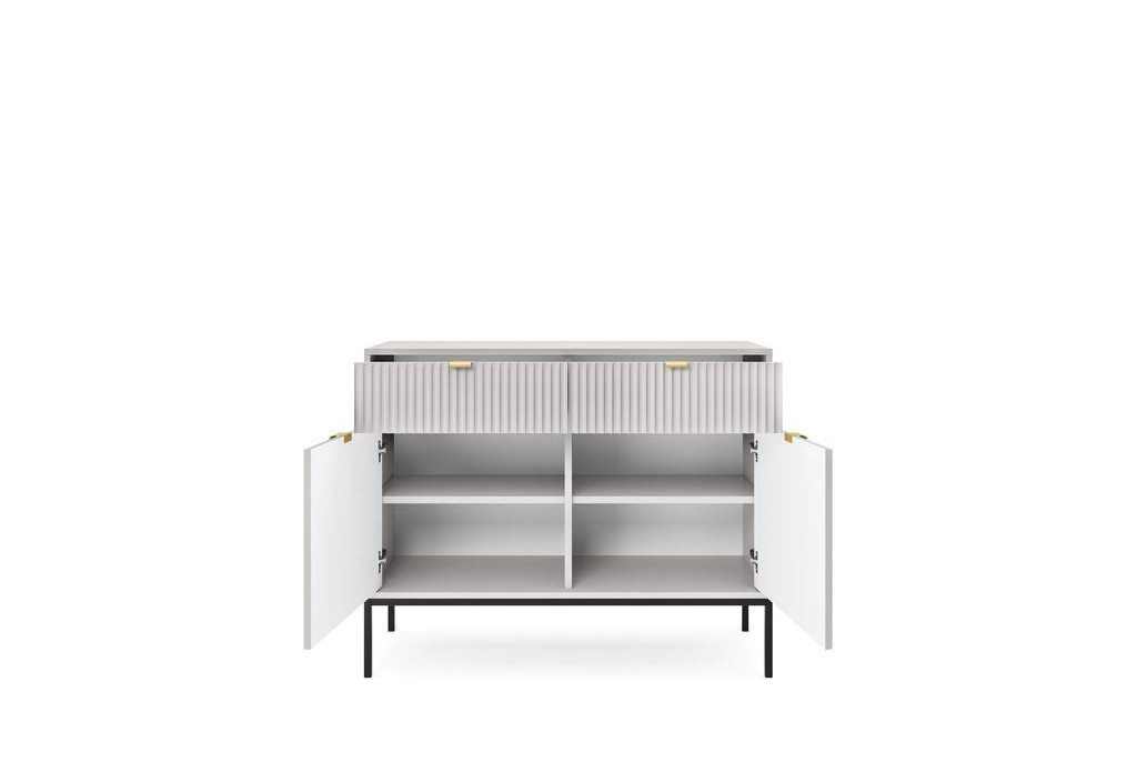 Meble systemowe NOVA szary/czarny - zestaw 2