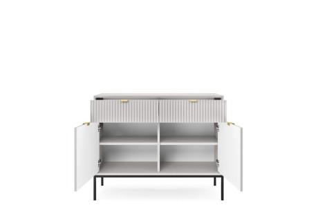 Meble systemowe NOVA szary/czarny - zestaw 2