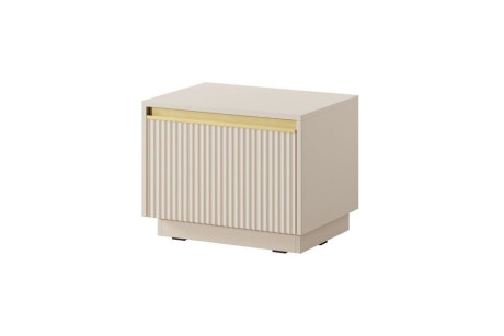 Stolik nocny ROYAL S54 beż