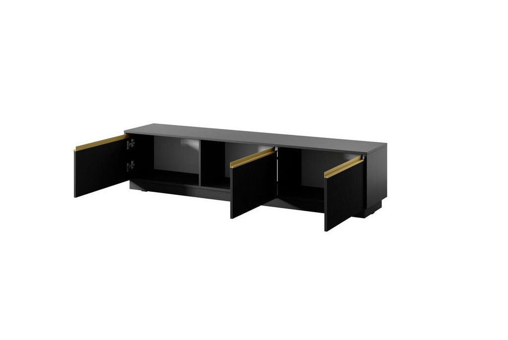 Stolik RTV ROYAL RTV180 czarny