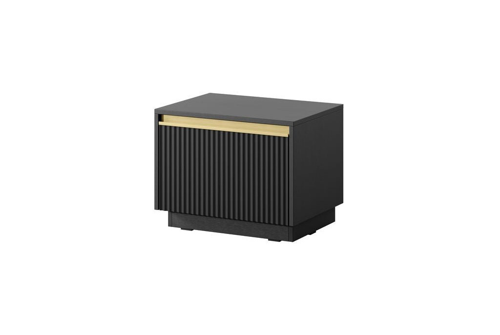 Stolik nocny ROYAL S54 czarny