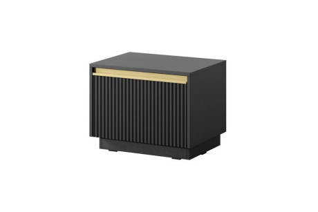 Stolik nocny ROYAL S54 czarny
