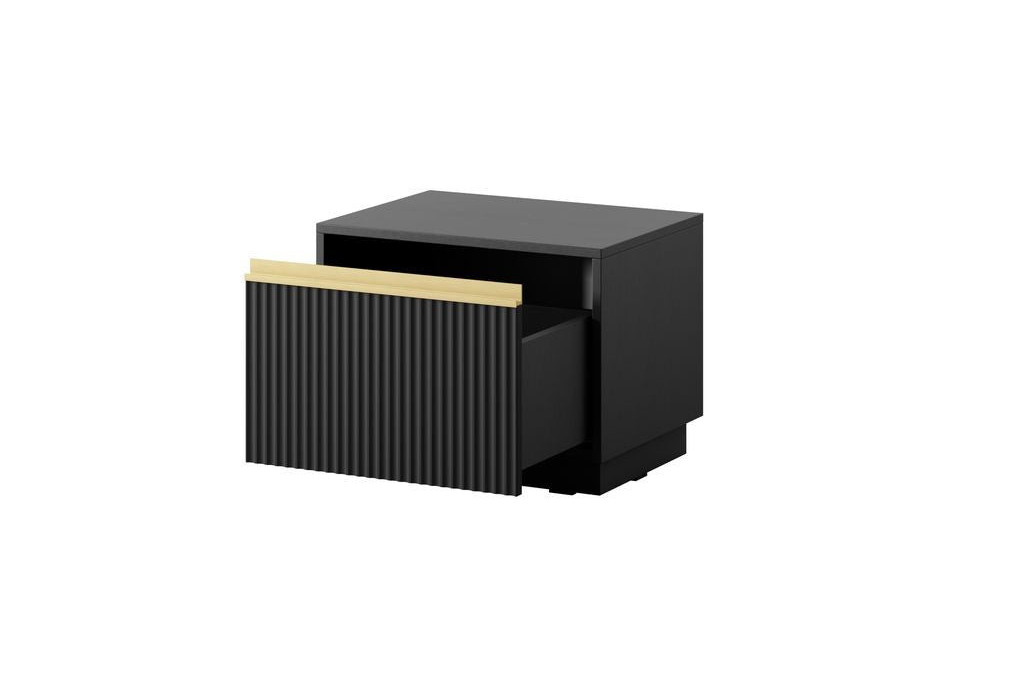 Stolik nocny ROYAL S54 czarny