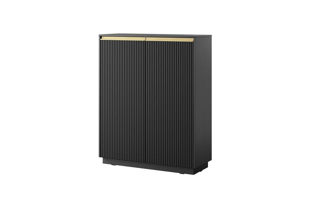 Meble systemowe ROYAL czarny - zestaw 1