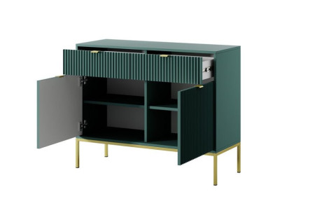 Meble systemowe NOVA green/złoty - zestaw 1