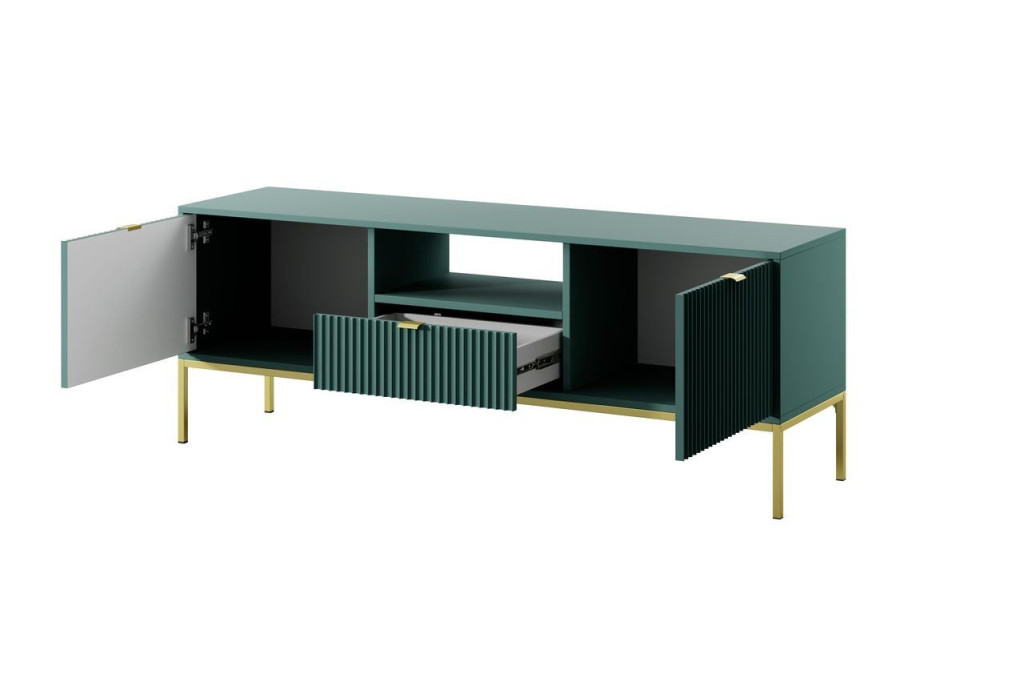 Meble systemowe NOVA green/złoty - zestaw 1