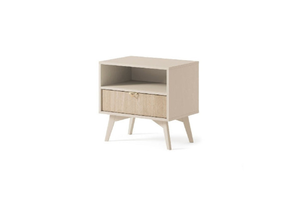 Stolik Nocny FOREST Beż S54 54cm – System Modułowy