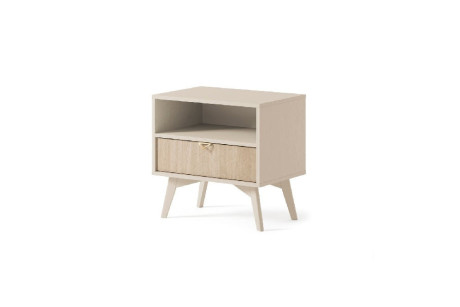 Stolik Nocny FOREST Beż S54 54cm – System Modułowy