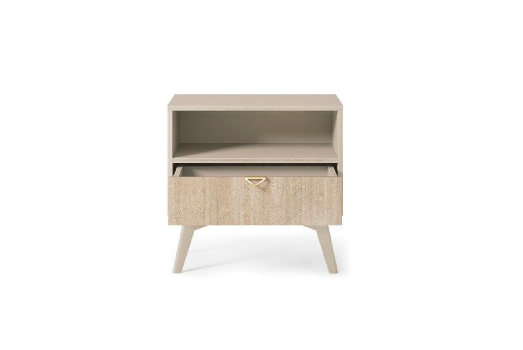 Stolik Nocny FOREST Beż S54 54cm – System Modułowy