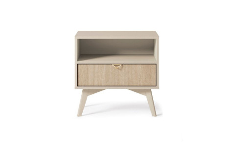 Stolik Nocny FOREST Beż S54 54cm – System Modułowy