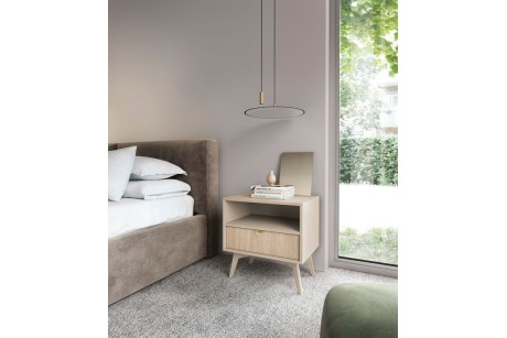 Stolik Nocny FOREST Beż S54 54cm – System Modułowy