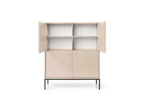 Komoda MONO Beż MK104 125cm – System Modułowy