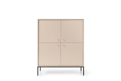 Komoda MONO Beż MK104 125cm – System Modułowy