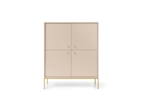 Komoda MONO Beż MK104 125cm – System Modułowy