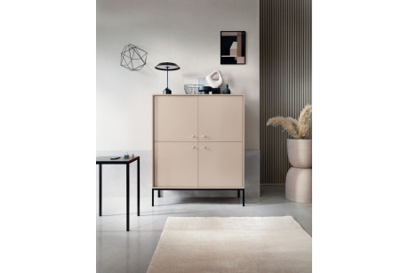 Komoda MONO Beż MK104 125cm – System Modułowy