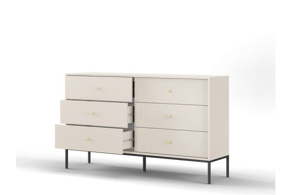 Komoda MONO Beż MKS154 89cm – System Modułowy 2