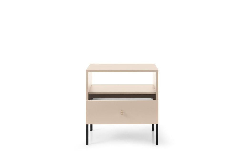 Stolik Nocny MONO Beż MS54 56cm – System Modułowy