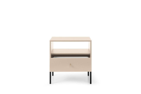 Stolik Nocny MONO Beż MS54 56cm – System Modułowy