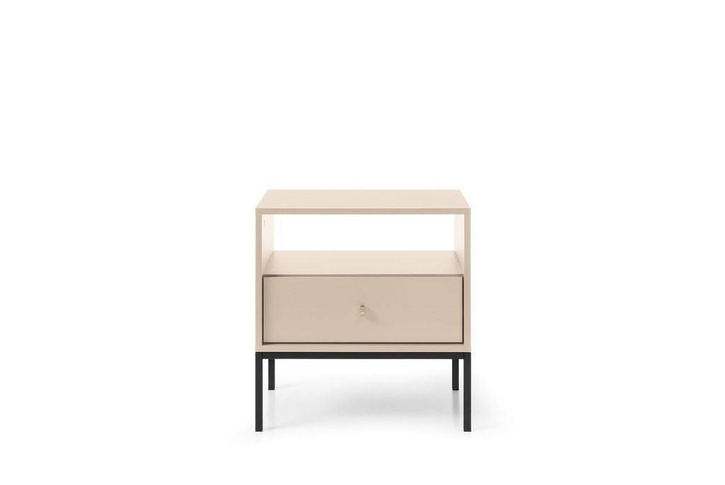 Stolik Nocny MONO Beż MS54 56cm – System Modułowy