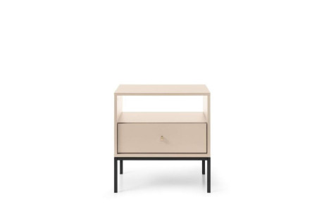 Stolik Nocny MONO Beż MS54 56cm – System Modułowy
