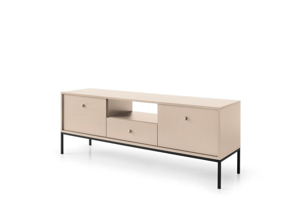 Stolik RTV MONO Beż MRTV154 154cm – System Modułowy