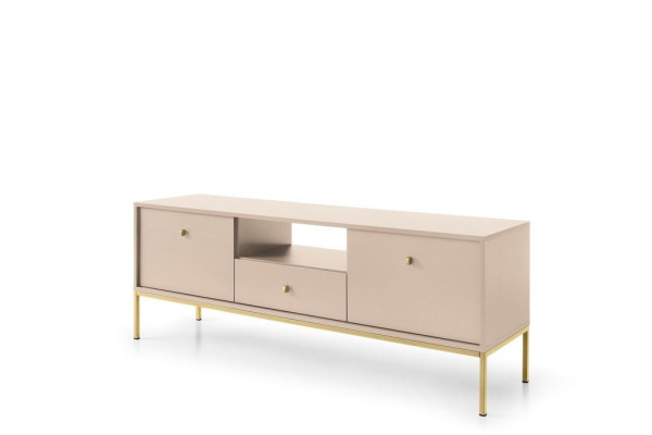 Stolik RTV MONO Beż MRTV154 154cm – System Modułowy 2