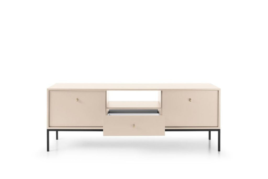 Stolik RTV MONO Beż MRTV154 154cm – System Modułowy