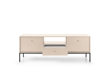 Stolik RTV MONO Beż MRTV154 154cm – System Modułowy