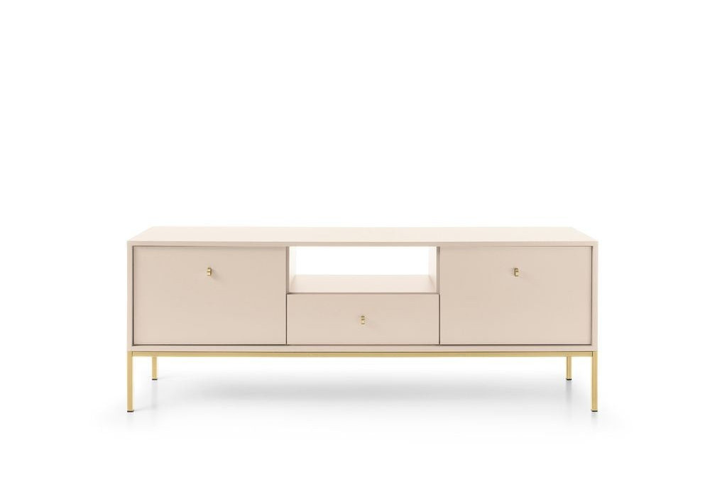 Stolik RTV MONO Beż MRTV154 154cm – System Modułowy