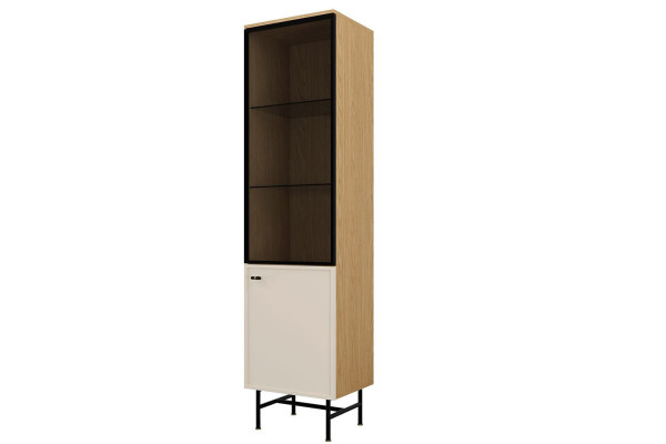 Witryna ELORA 3 L/P macadamia 50 cm
