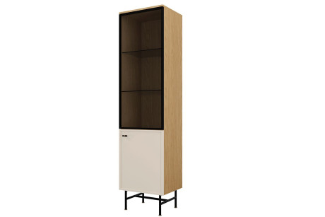 Witryna ELORA 3 L/P macadamia 50 cm