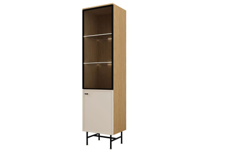 Witryna ELORA 3 L/P macadamia 50 cm