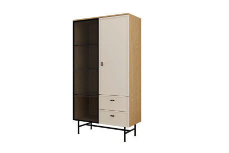Witryna ELORA 4 macadamia 90 cm