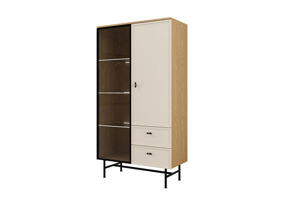 Witryna ELORA 4 macadamia 90 cm 2